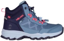 Trollkids Детски туристически обувки Trollkids Kid's Trolltunga Hiker Mid XT Walking boots - Shadow Blue / Navy / Sky Blue / Pink Salmon - размер 28 (EU) (702-5809-0211)