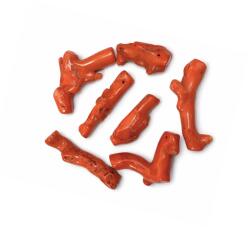  Margele Coral Rosu Ramuri cu Gaura 37-75x8-13 mm 1 Buc