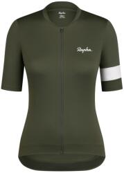Rapha Дамска фланелка с къс ръкав за колоездене Rapha Women's Core Jersey Cycling jersey - Deep Depths / White Alyssum - размер XS (156-2650-0411)