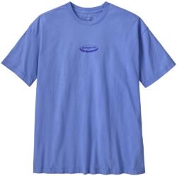Patagonia Дамска тениска Patagonia Women's 95 Oval Logo Oversized T-Shirt - Diver Blue (916-6148-0412)