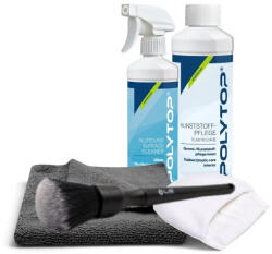 POLYTOP ASC + PLASTIC CARE belső tisztító és ápoló készlet 500 ml