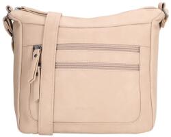 Beagles Bézs elegáns crossbody táska „Emerylis (K25607-117-light-taupe-HU)