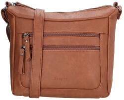Beagles Barna elegáns crossbody táska „Emerylis (K25607-005-cognac-HU)