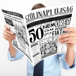 Nevesajándék Vicces újság-50 nem öreg (U060)