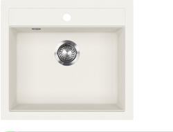 Evido QUADRO 6 gránit mosogató, 562 x 510 mm, fehér (442205) - novatop