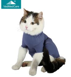  VetMedCare BODY- îmbrăcăminte post-chirurgie pentru pisici Verde mentă S