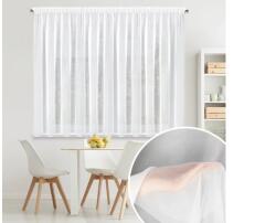 EUROFIRANY Lucy fényáteresztő függöny voile anyagból Fehér 400x150 cm - homeandstyle - 8 298 Ft