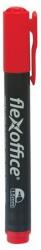 FlexOffice Alkoholos marker, 1, 5 mm, kúpos, FLEXOFFICE ˝PM03˝, piros