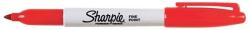 Sharpie Alkoholos marker, 1 mm, kúpos, SHARPIE ˝Fine Point˝, piros