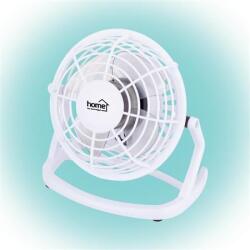 Somogyi Elektronic Asztali ventilátor, USB, 10 cm, HOME, fehér