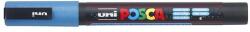 uni Dekormarker, 0, 9-1, 3 mm, UNI˝Posca PC-3ML˝, fényes világoskék