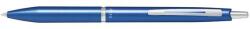 Pilot Golyóstoll, 0, 32 mm, nyomógombos, metálkék tolltest, PILOT ˝Acro 1000˝, kék