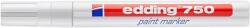 edding Lakkmarker, 2-4 mm, EDDING ˝750˝, fehér