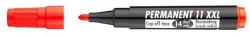 ICO Alkoholos marker, 1-3 mm, kúpos, ICO ˝Permanent 11 XXL˝, piros