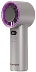 Verbatim Kézi ventilátor, VERBATIM ˝Cool’n’Go IceTouch˝, szürke-lila