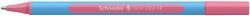 Schneider Golyóstoll, 0, 7 mm, kupakos, SCHNEIDER ˝Slider Edge XB Pastel˝, flamingó