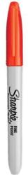Sharpie Alkoholos marker, 1 mm, kúpos, SHARPIE ˝Fine Point˝, narancs