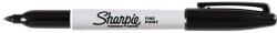 Sharpie Alkoholos marker, 1 mm, kúpos, SHARPIE ˝Fine Point˝, fekete