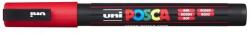 uni Dekormarker, 0, 9-1, 3 mm, UNI ˝Posca PC-3M˝, piros