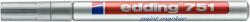 edding Lakkmarker, 1-2 mm, EDDING ˝751˝, ezüst