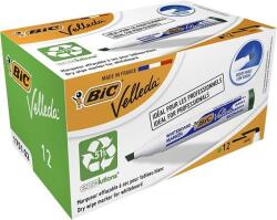 BIC Flipchart- és táblamarker, 1, 1-5, 6 mm, vágott, BIC ˝Velleda ecolutions˝, zöld