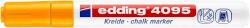 edding Krétamarker, 2-3 mm, kúpos, EDDING ˝4095˝, neon narancssárga