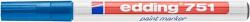 edding Lakkmarker, 1-2 mm, EDDING ˝751˝, sötétkék