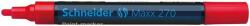 Schneider Lakkmarker, 1-3 mm, SCHNEIDER ˝Maxx 270˝, piros