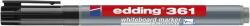 edding Tábla- és flipchart marker, kúpos, 1 mm, EDDING ˝361˝, fekete