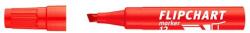 ICO Flipchart marker, 1-4 mm, vágott, ICO ˝Artip 12˝, piros