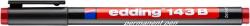 edding Alkoholos marker, OHP, 1 mm, EDDING ˝143 B˝, piros