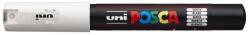 uni Dekormarker, 0, 7-1, 0 mm, UNI ˝Posca PC-1M˝, fehér
