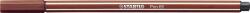 STABILO Filctoll, 1 mm, STABILO ˝Pen 68˝, téglavörös