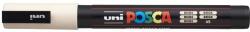 uni Dekormarker, 0, 9-1, 3 mm, UNI ˝Posca PC-3M˝, bézs