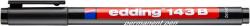 edding Alkoholos marker, OHP, 1 mm, EDDING ˝143 B˝, fekete