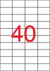 APLI Etikett, univerzális, 52, 5x29, 7 mm, APLI, 4000 etikett/csomag