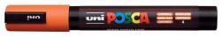 uni Dekormarker, 1, 8-2, 5 mm, UNI ˝Posca PC-5M˝, narancssárga