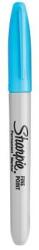 Sharpie Alkoholos marker, 1 mm, kúpos, SHARPIE ˝Fine Point˝, világoskék