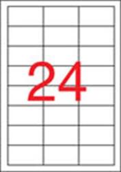 APLI Etikett, univerzális, 64, 6x33, 8 mm, APLI, 2400 etikett/csomag