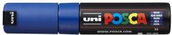 uni Dekormarker, 8 mm, vágott, UNI ˝Posca PC-8K˝, kék