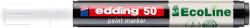 edding Lakkmarker, 2-3 mm, EDDING ˝50˝, fehér