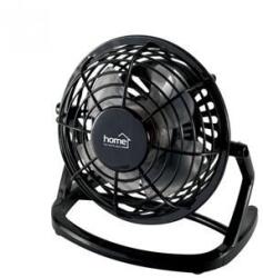 Somogyi Elektronic Asztali ventilátor, USB, 10 cm, HOME, fekete