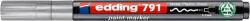 edding Lakkmarker, 1-2 mm, PCR, EDDING ˝791˝, ezüst