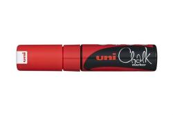 uni Krétamarker, 8 mm, UNI ˝PWE-8K˝, fluor piros