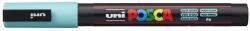 uni Dekormarker, 0, 9-1, 3 mm, UNI ˝Posca PC-3M˝, tengerzöld