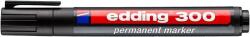 edding Alkoholos marker, 1, 5-3 mm, kúpos, EDDING ˝300˝, fekete