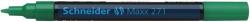 Schneider Lakkmarker, 1-2 mm, SCHNEIDER ˝Maxx 271˝, zöld