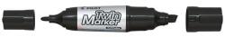 Pilot Alkoholos marker, 4/4, 8-7 mm, kétvégű, PILOT ˝Twin Jumbo˝, fekete