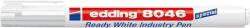 edding Alkoholos marker, 1-3 mm, kúpos, ipari, EDDING ˝8046˝, fehér