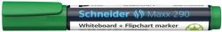 Schneider Tábla- és flipchart marker, 2-3 mm, kúpos, SCHNEIDER ˝Maxx 290˝, zöld
